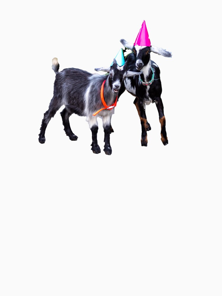 Thumbnail 4 of 4, Premium T-Shirt, Party Goats designed and sold by BrushMunchers.