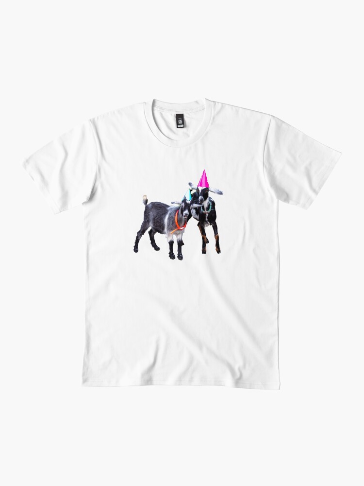Thumbnail 2 of 4, Premium T-Shirt, Party Goats designed and sold by BrushMunchers.