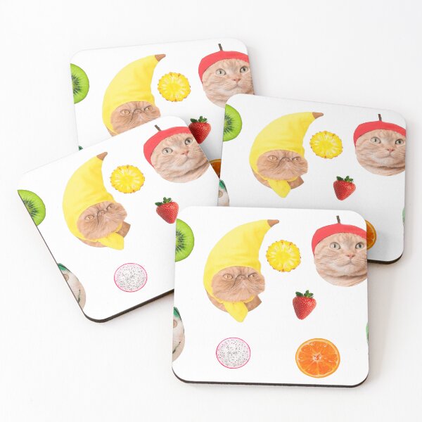 Item preview, fruity cats sticker pack designed and sold by Atunsin.
