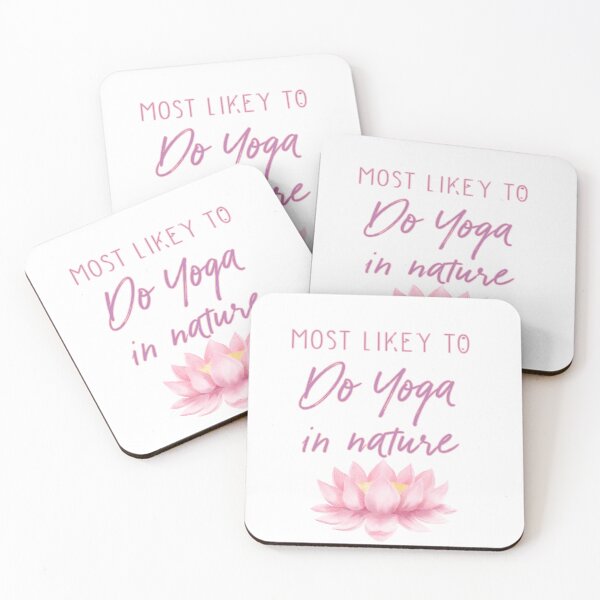 Item preview, Most likely to do yoga in nature | Bachelorette Party | Cruise | Travel Trip designed and sold by FitEnvy.