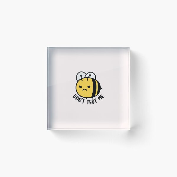Item preview, Don't test me designed and sold by PeachyLitchi.