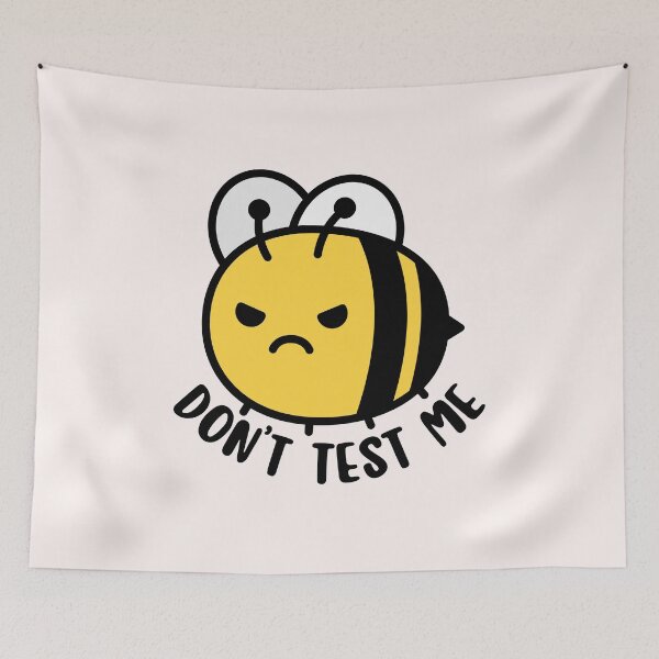 Item preview, Don't test me designed and sold by PeachyLitchi.