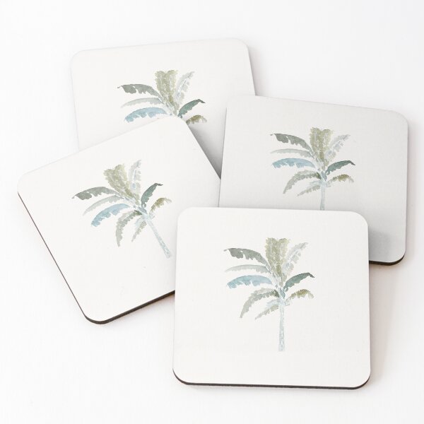Item preview,  Calm the Palm - Neutral leafy banana palm in coastal tones designed and sold by RPrince1.