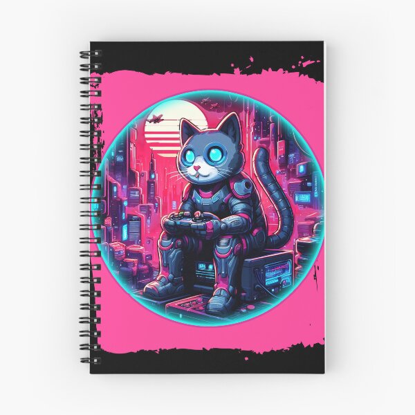 Item preview, Futuristic Feline Tech designed and sold by Nostalgia Busters.