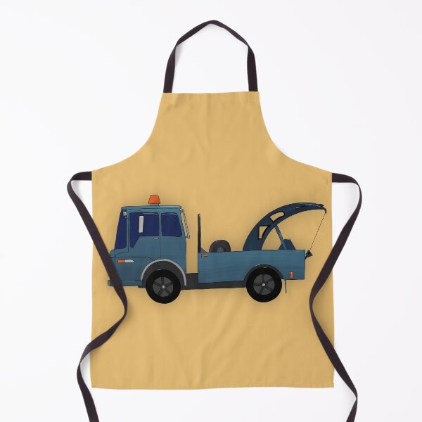 Item preview, Vintage blue pickup truck tow truck designed and sold by Antoine Marineau Bélanger.
