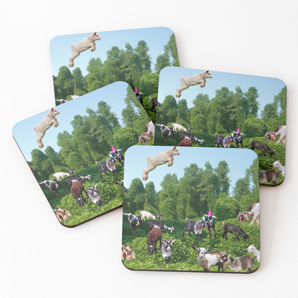 Item preview, Coasters (Set of 4) designed and sold by BrushMunchers.
