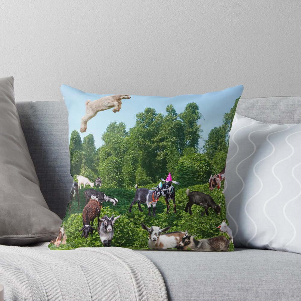 Item preview, Throw Pillow designed and sold by BrushMunchers.