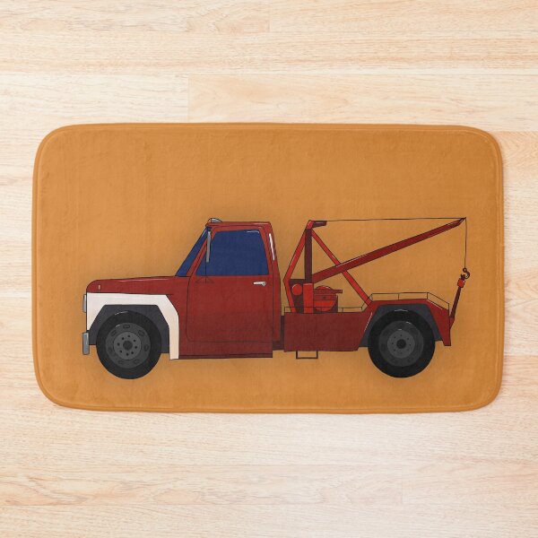 Item preview, Copy of vintage red pickup truck tow truck designed and sold by Antoine Marineau Bélanger.