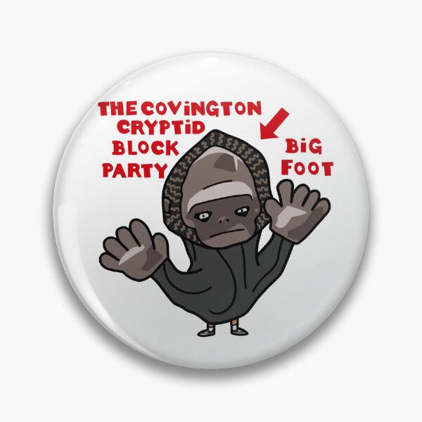 Artikelvorschau, Die Covington Cryptid Block Party Bigfoot entworfen und verkauft von StandarAmandar.