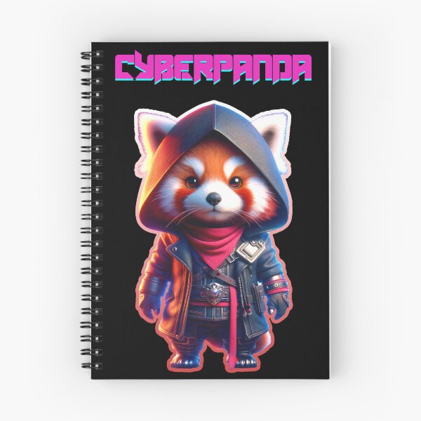 Item preview, Cyberpanda! The cute red panda from the neon-lit streets who's a real killer for your heart! designed and sold by geetarv.