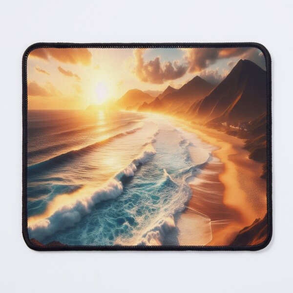 Item preview, Evening at the Beach 2 designed and sold by PamsAIArt.