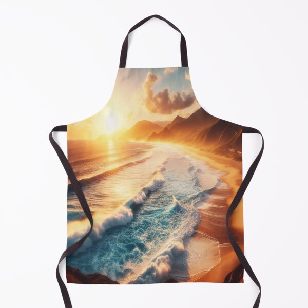 Item preview, Evening at the Beach 2 designed and sold by PamsAIArt.