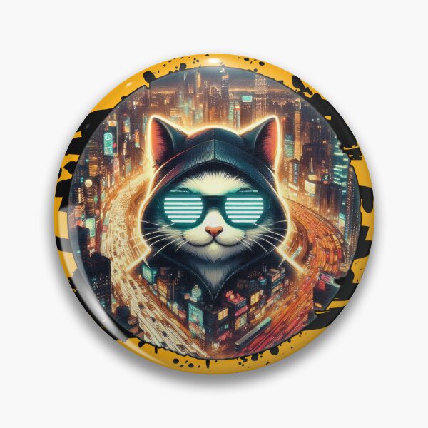 Item preview, Urban Feline Guardian designed and sold by Nostalgia Busters.