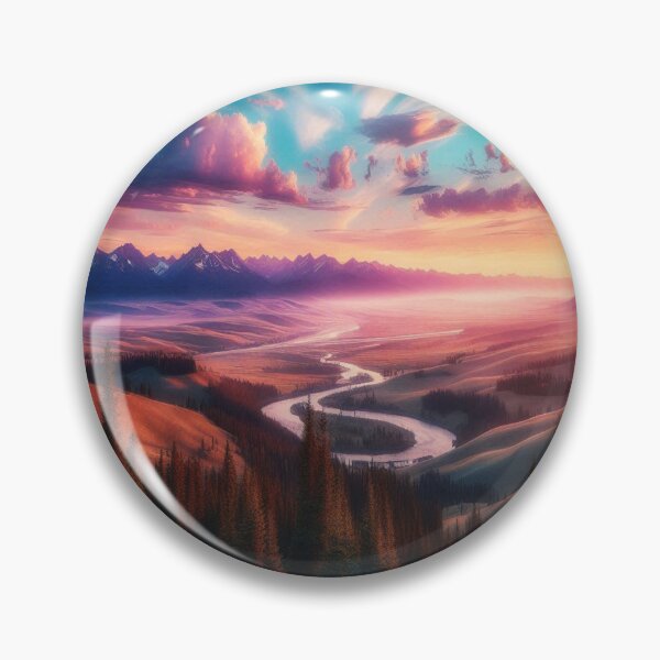 Item preview, Big Sky Sunset 1 designed and sold by PamsAIArt.