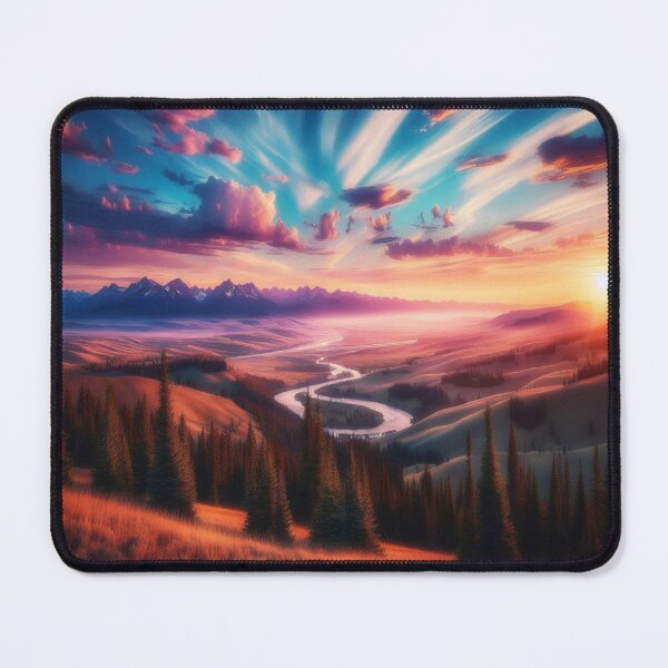 Item preview, Big Sky Sunset 1 designed and sold by PamsAIArt.