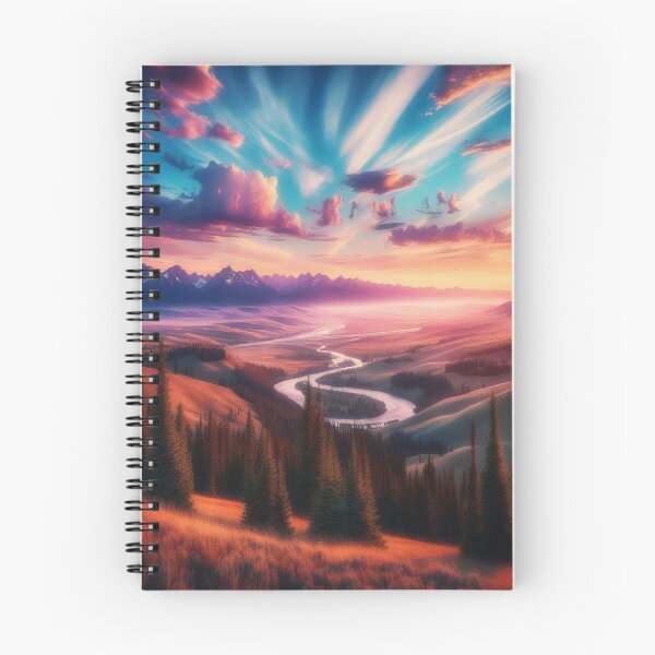 Item preview, Big Sky Sunset 1 designed and sold by PamsAIArt.