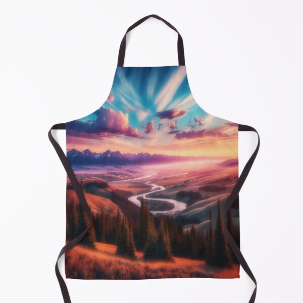 Item preview, Big Sky Sunset 1 designed and sold by PamsAIArt.