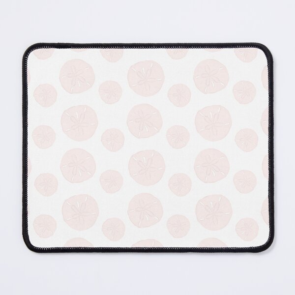 Item preview, Creamy pink sand dollar pattern designed and sold by Fox Swell Media.