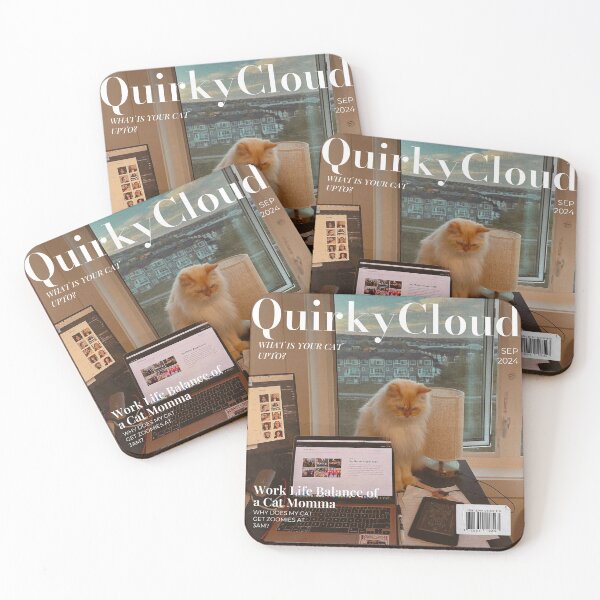 Item preview, QuirkyCloud cat lover designed and sold by Quirkyaesthetics.