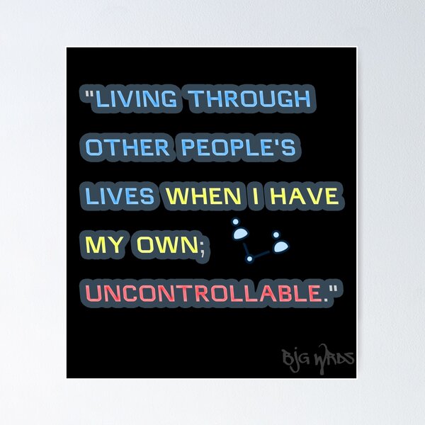 Item preview, "LIVING..." Quote 09/26/2024 designed and sold by BJGWRDS.