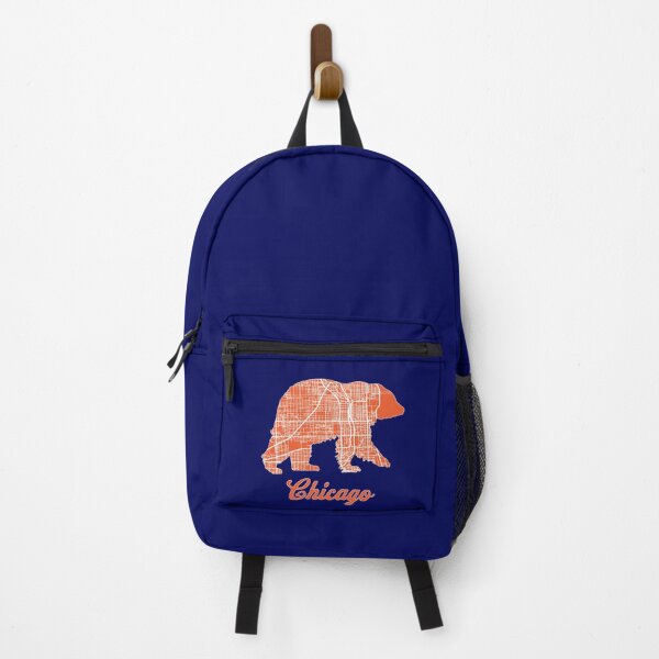Item preview, Chicago Retro Map Bear Silhouette designed and sold by The Masked Designer.