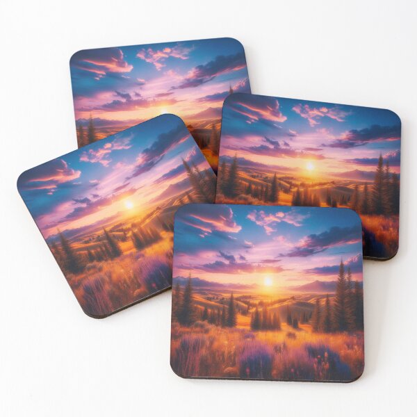Item preview, Big Sky Sunset 2 designed and sold by PamsAIArt.