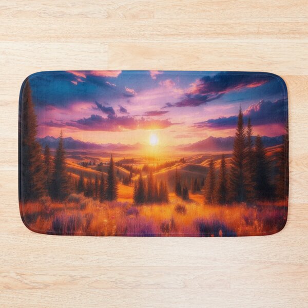 Item preview, Big Sky Sunset 2 designed and sold by PamsAIArt.