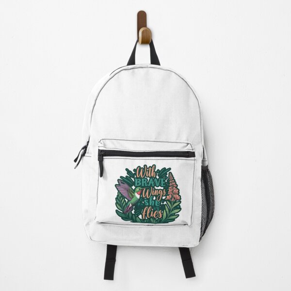 Item preview, With brave wings she flies | humming bird designed and sold by FitEnvy.