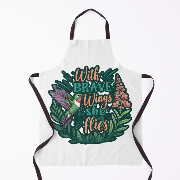Item preview, With brave wings she flies | humming bird designed and sold by FitEnvy.