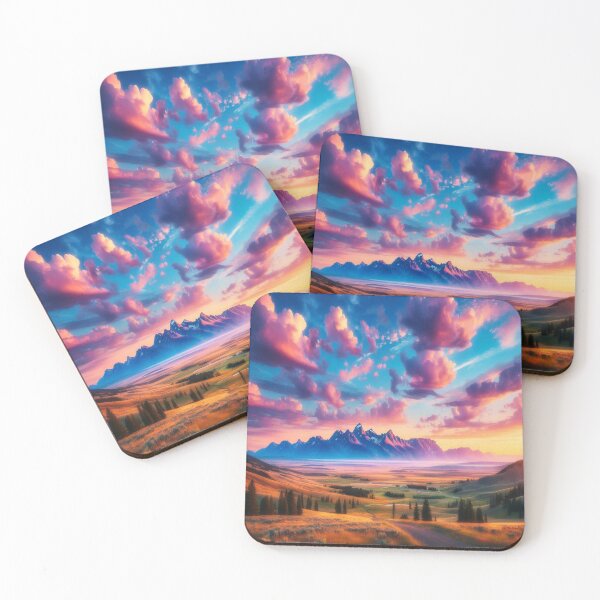 Item preview, Big Sky Sunset 3 designed and sold by PamsAIArt.
