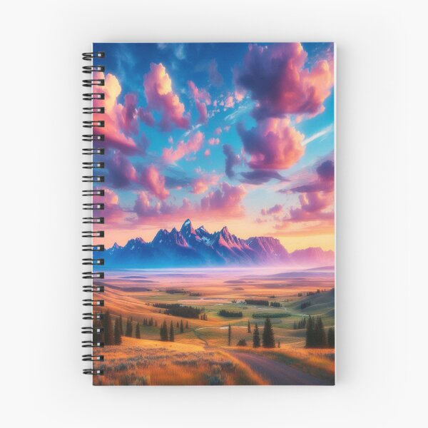 Item preview, Big Sky Sunset 3 designed and sold by PamsAIArt.