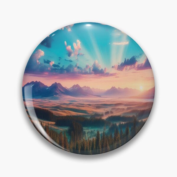 Item preview, Big Sky Sunset 4 designed and sold by PamsAIArt.