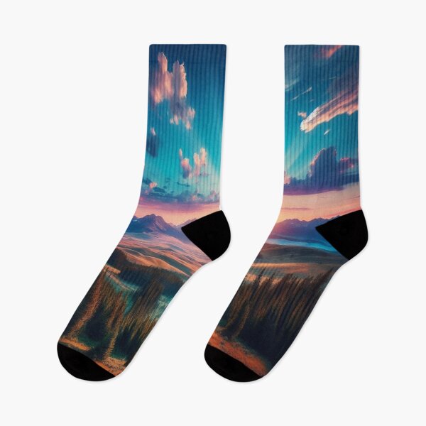 Item preview, Big Sky Sunset 4 designed and sold by PamsAIArt.