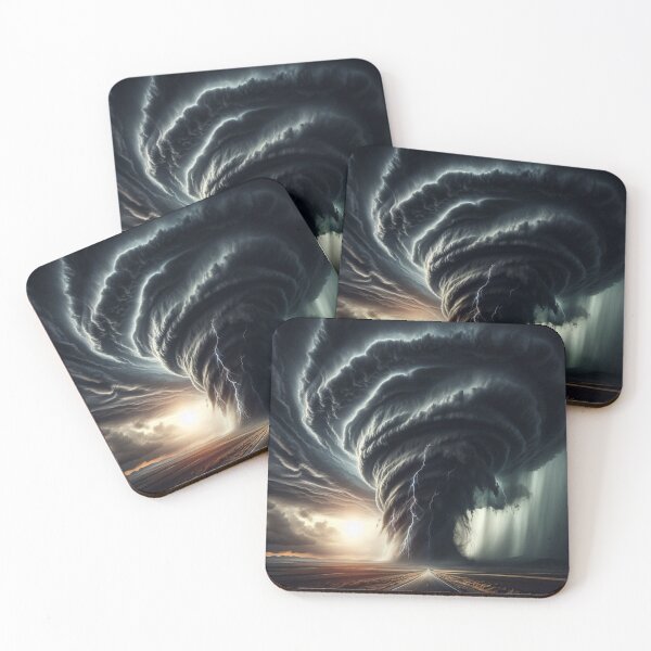 Item preview, Tornado Cell Coming designed and sold by PamsAIArt.