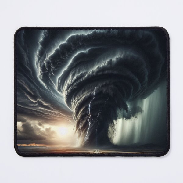 Item preview, Tornado Cell Coming designed and sold by PamsAIArt.