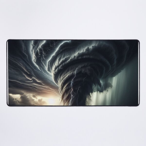 Item preview, Tornado Cell Coming designed and sold by PamsAIArt.