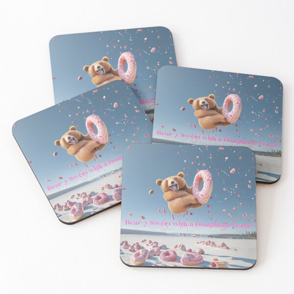 Item preview, Treat of Bear with Doughnut ?  designed and sold by Ethanabban.