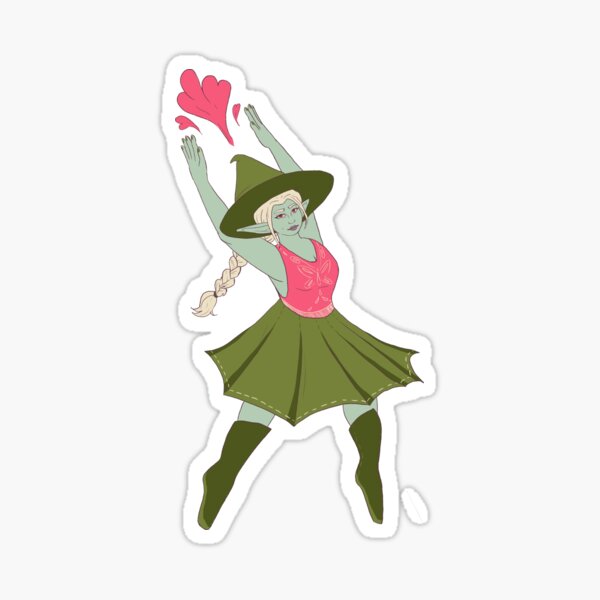 Ballet Witch #2 Sticker