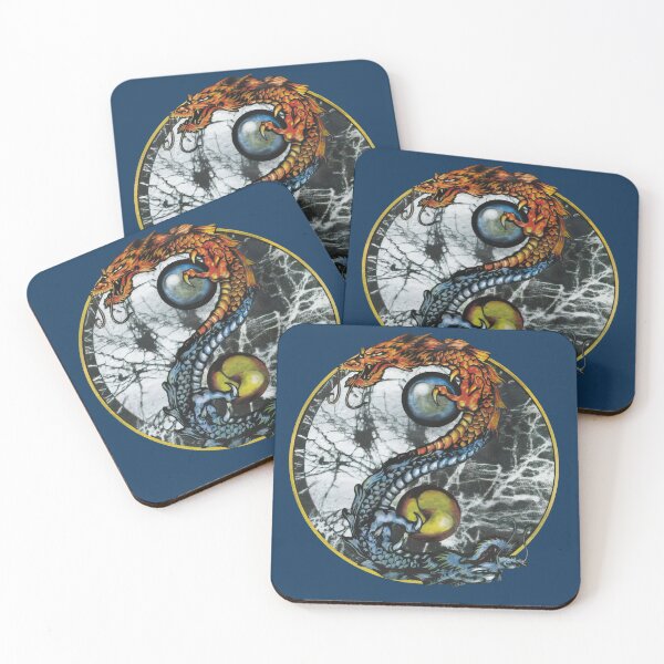 Item preview, Y2k Ying Yang Dragons designed and sold by Mel  Nun.