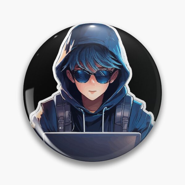 Item preview, A hacker hacking in his laptop designed and sold by kofhearts.