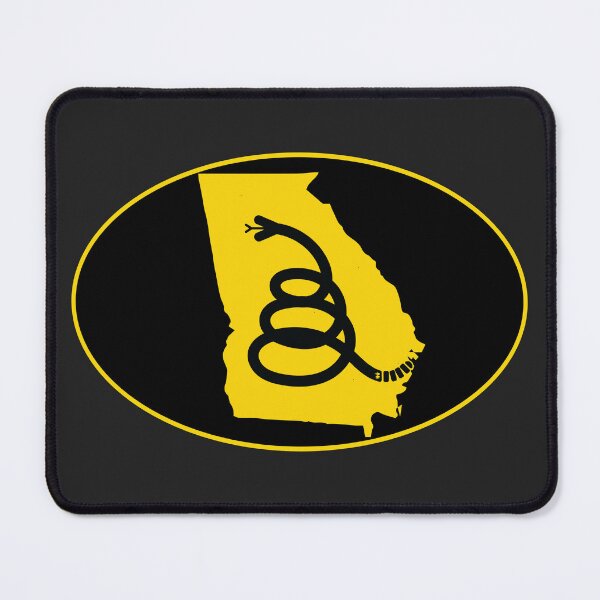Item preview, GEORGIA - Freedom Is The Superpower - Modern Gadsden Snake Flag - Dont Tread On Me design designed and sold by pelagio.