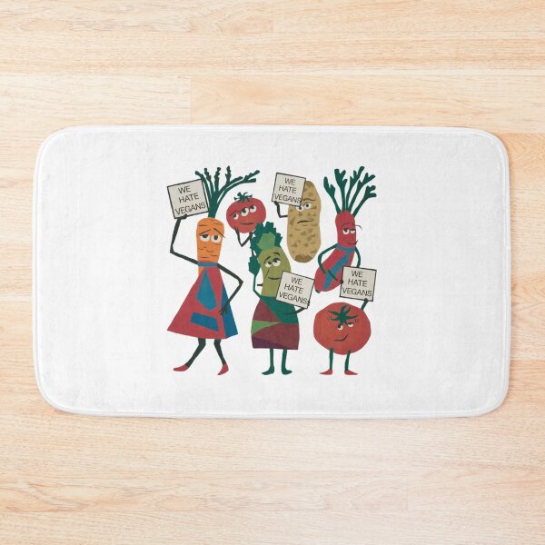 Item preview, we hate vegans, funnyfits70, Humor, Funny designed and sold by FunnyFits70.