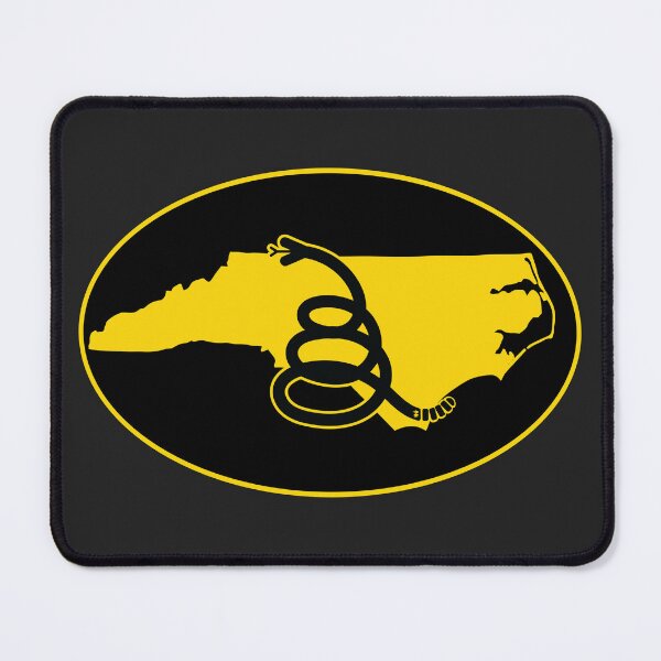 Item preview, NORTH CAROLINA - Freedom Is The Superpower - Modern Gadsden Snake Flag - Dont Tread On Me design designed and sold by pelagio.