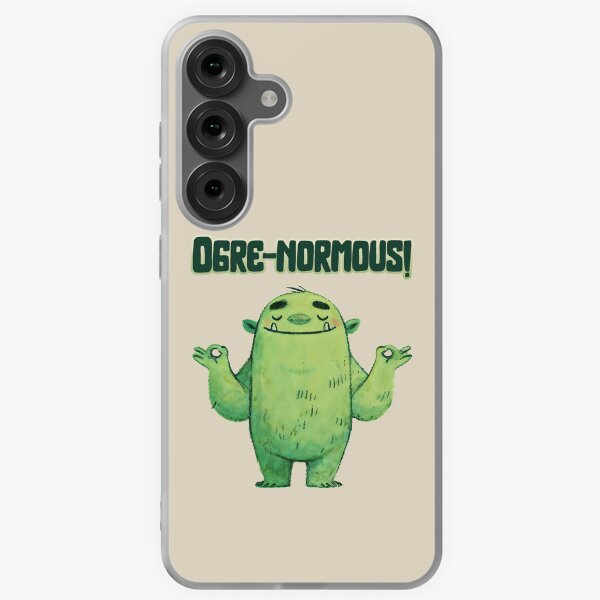 Item preview, Ogre-normous Fantasy Friend Positive Design for Kids designed and sold by Victor Shadehorn.