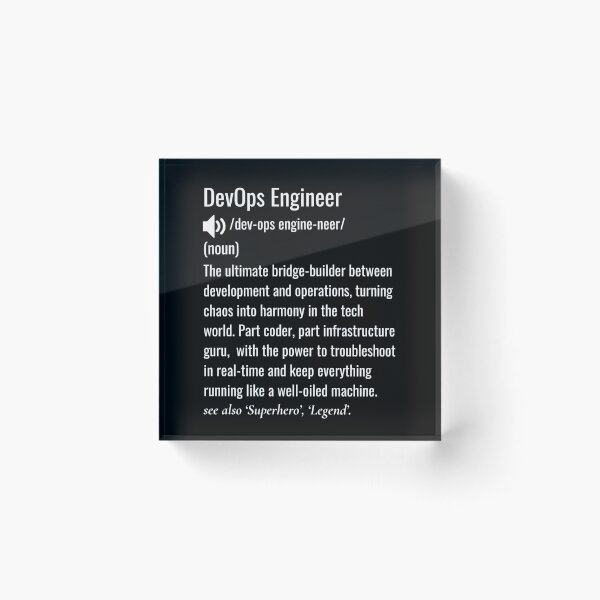 Item preview, DevOps Engineer definition designed and sold by sydney-syder.