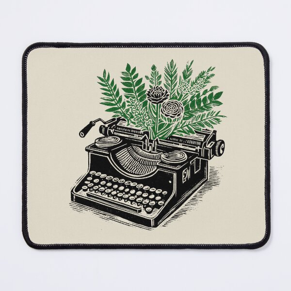 Item preview, Vintage Typewriter Bloom designed and sold by zzz888.