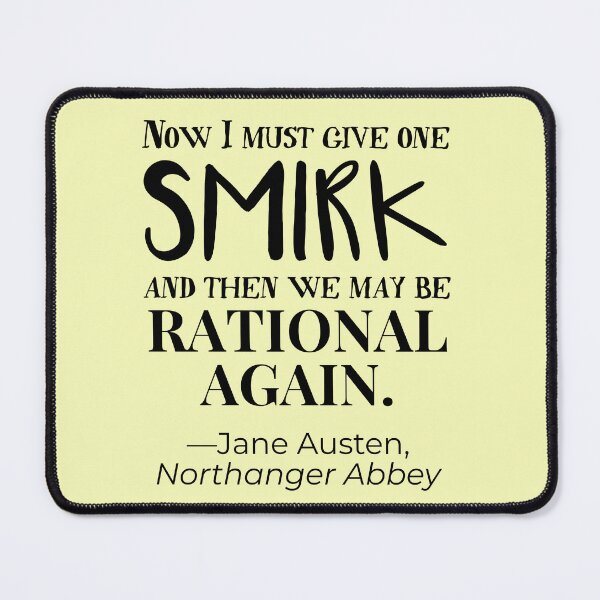 Item preview, Now I Must Give One Smirk designed and sold by NerdyThreadArt.
