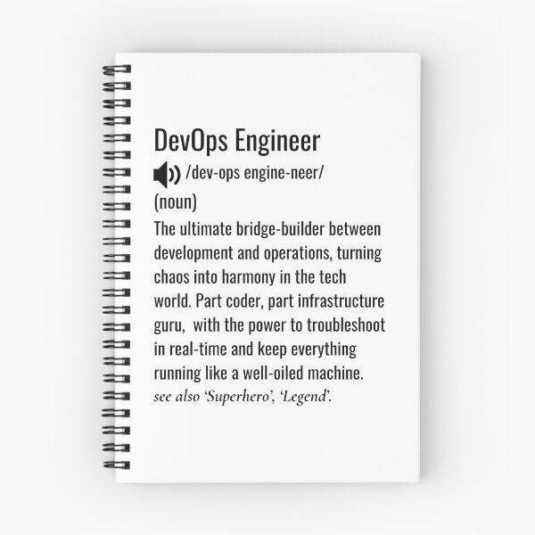 Item preview, DevOps Engineer definition designed and sold by sydney-syder.