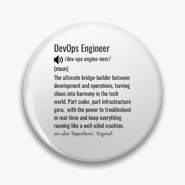 Item preview, DevOps Engineer definition designed and sold by sydney-syder.