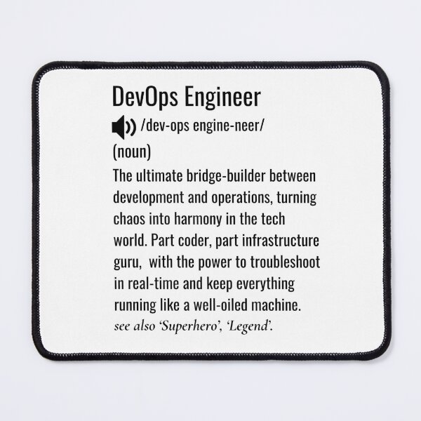Item preview, DevOps Engineer definition designed and sold by sydney-syder.